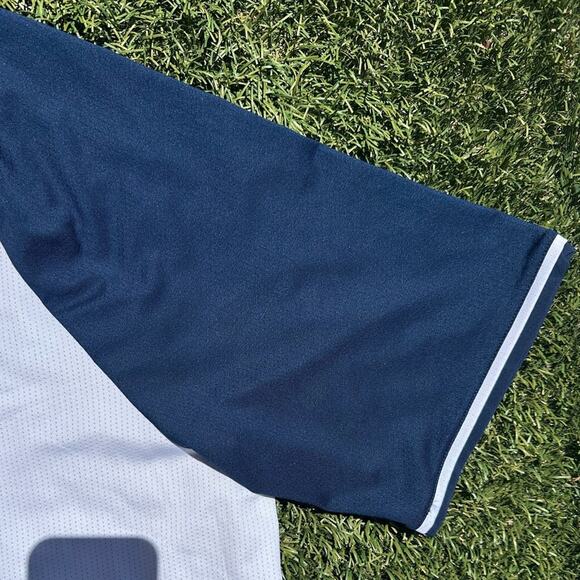 Adidas ClimaCool Athletic Raglan Polo Shirt Collared Short Sleeve Perforated XXL - Picture 4 of 11